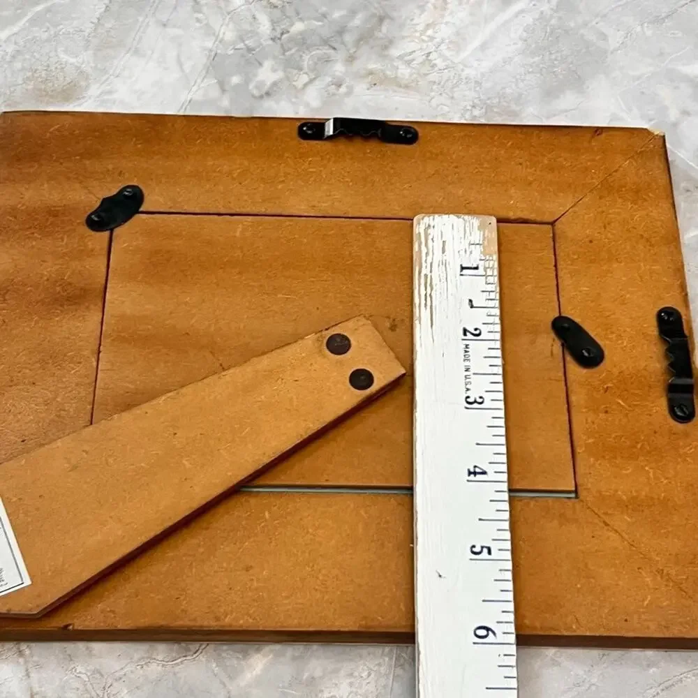 Handmade Bone Inlay Picture Frame 4 x 6